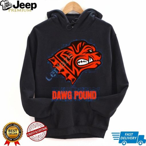 Browns Dawg Pound Logo Shirt Nfl_Dovkleiman