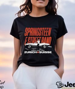 Bruce Springsteen And The E Street Band 2023 World Tour Zurich Suisse Shirt