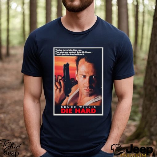 Bruce willis die hard 1988 shirt