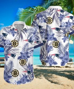 Bruins Patriots Hawaiian Shirt Best Gift For Fans Men And Women hawaiian shirt