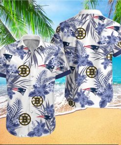 Bruins Patriots Hawaiian Shirt Best Gift For Fans Men And Women