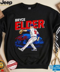 Bryce Elder Atlanta Braves baseball signature shirt