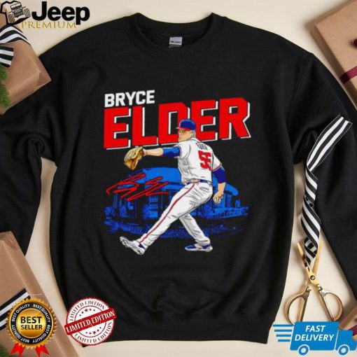 Bryce Elder Atlanta Braves baseball signature shirt