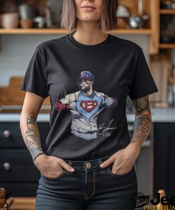 Bryce Harper Philadelphia Phillies Superman Bryce Player Signature T shirt