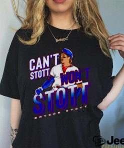 Bryson Stott can’t Stott won’t Stott shirt