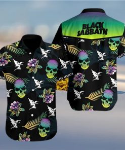 Bs Hawaiian Skull Shirt