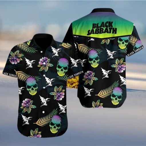 Bs Hawaiian Skull Shirt