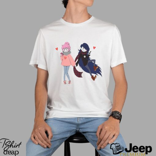 Bubbline Texting Anime Shirt