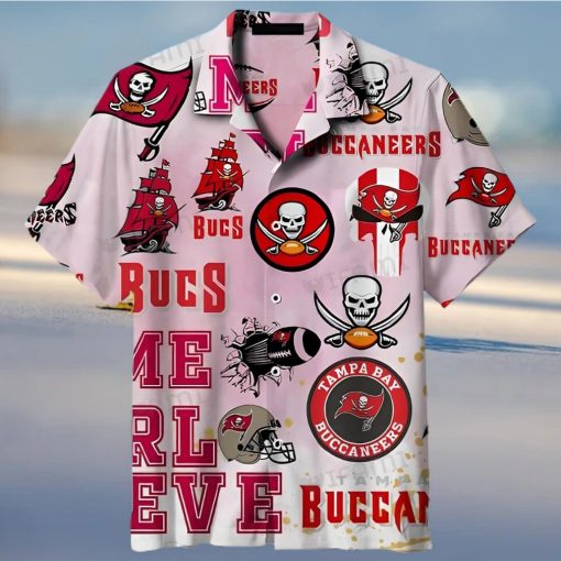 Buccaneers Hawaiian Shirt Punisher Skull Pirate Tampa Bay Buccaneers Gift