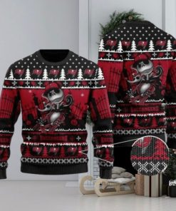 Buccaneers Jack Skellington Halloween Knitted Ugly Christmas SweaterBuccaneers Jack Skellington Halloween Knitted Ugly Christmas Sweater