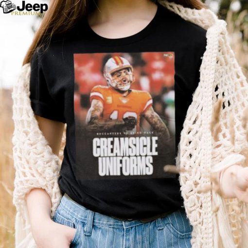 Buccaneers To Bring Back Creamsicle Uniforms Shirt