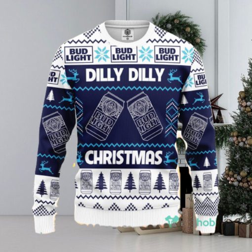 Bud Light Dilly Ugly Christmas Sweater Amazing Gift Men And Women Cute Christmas Gift