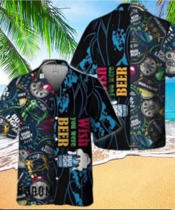 Bud Light Hawaiian Shirt Aloha Shirt Bud Light Beer Wish You Were Beer Summer Beach Gift