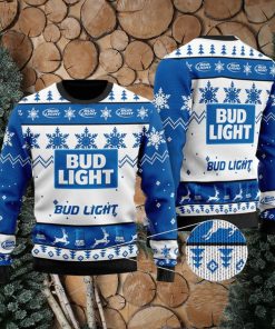 Bud Light Knitted 3D Sweater Gift For Xmas