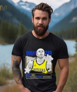 Buddy Hield Indiana Pacers basketball player pose paper gift shirt