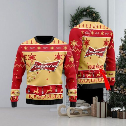 Budweiser Beer Christmas Sweater