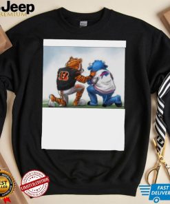 Buffalo Bills And Cincinnati Bengals Pray For Damar Hamlin T Shirt