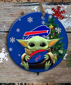 Buffalo Bills Baby Yoda Ornament Christmas Tree Decorations NFL Gifts