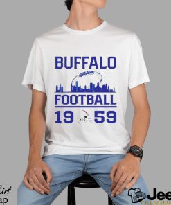 Buffalo Bills Football 1959 skyline retro T shirt