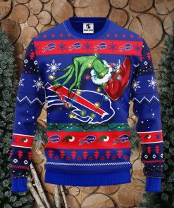 Buffalo Bills Grinch Christmas Ugly Sweater