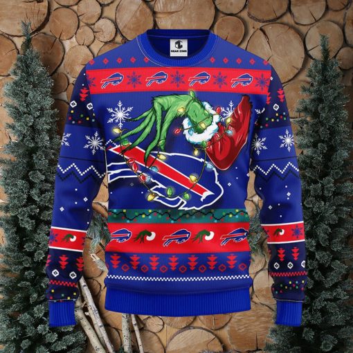 Buffalo Bills Grinch Christmas Ugly Sweater