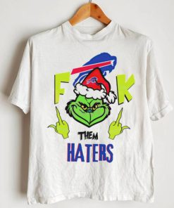 Buffalo Bills Grinch fuck them haters Christmas shirt