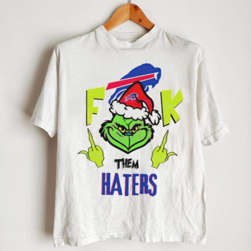 Buffalo Bills Grinch fuck them haters Christmas shirt