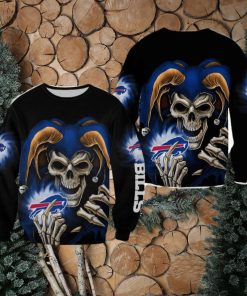 Buffalo Bills Halloween Clown Icicle Ugly Sweater For Men And Women Gift Christmas