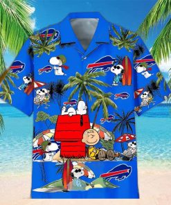 Buffalo Bills Hawaiian Shirt Charlie Snoopy Coconut Tree Buffalo Bills Gift