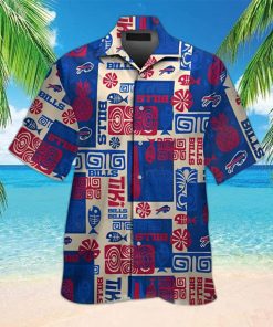 Buffalo Bills Hawaiian Shirt Fish Pineapple Flower Buffalo Bills Gift