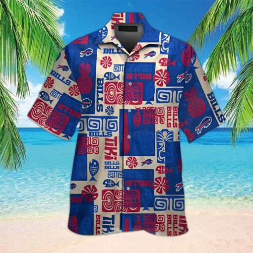 Buffalo Bills Hawaiian Shirt Fish Pineapple Flower Buffalo Bills Gift