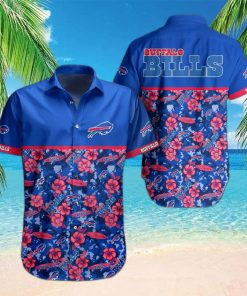 Buffalo Bills Hawaiian Shirt Hibiscus Flower Gift For Beach Vacation