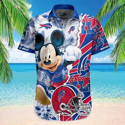 Buffalo Bills Hawaiian Shirt Mickey Football Helmet Buffalo Bills Gift