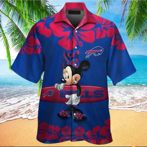 Buffalo Bills Hawaiian Shirt, Minnie Mouse, Tropical Hawaiian Shirt