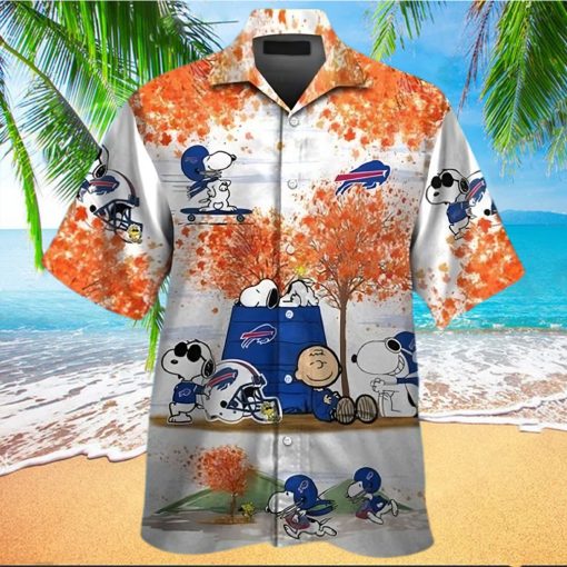 Buffalo Bills Hawaiian Shirt, Snoopy Charlie Brown, Tropical Hawaiian Shirt