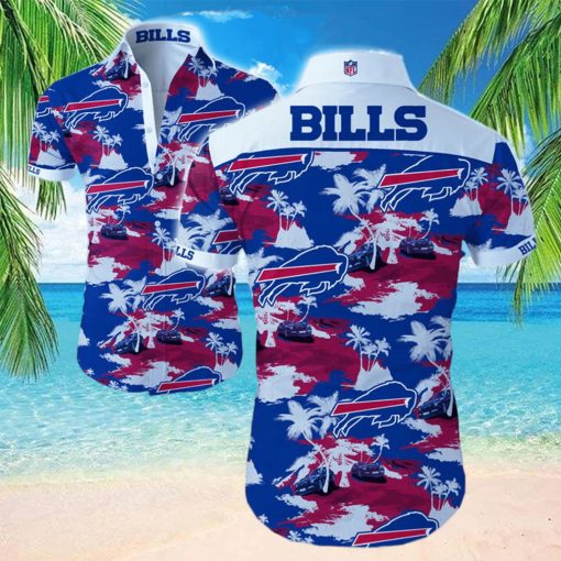 Buffalo Bills Hawaiian Shirt Tropical Flower