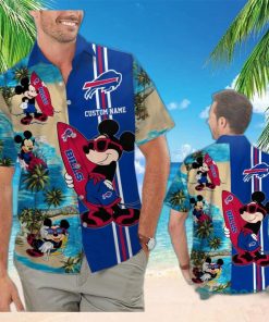 Buffalo Bills Mickey Custom Name Hawaiian Shirt