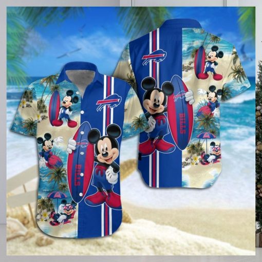 Buffalo Bills Mickey Mouse Hawaiian Shirt