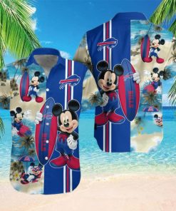 Buffalo Bills Mickey Mouse Surfing Hawaiian Shirt