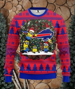 Buffalo Bills Minion Christmas Ugly Sweater