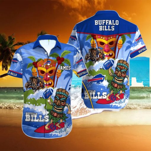 Buffalo Bills NFL Custom Name Hawaiian Shirt For Men And Women Style Gift For Real Fans