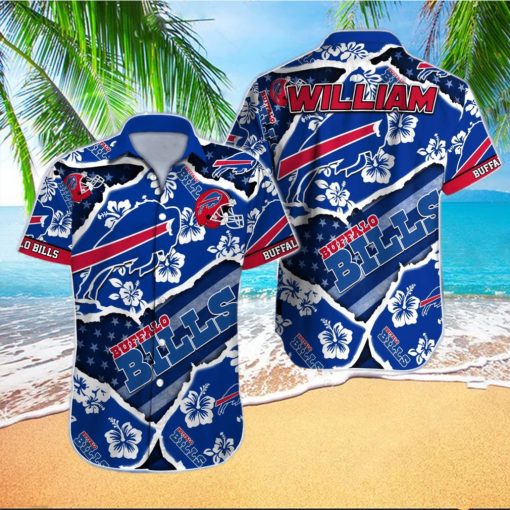 Buffalo Bills NFL Custom Name Hawaiian Shirt For Men Women Unique Gift For Real Fans hawaiian shirt