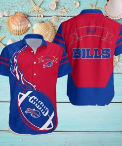 Buffalo Bills NFL Flame Ball Hawaiian Shirt For Fans