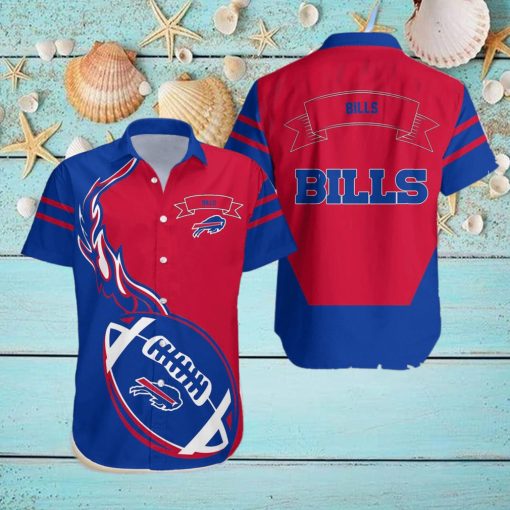 Buffalo Bills NFL Flame Ball Hawaiian Shirt For Fans