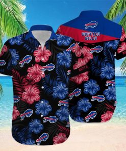 Buffalo Bills NFL Football Short Summer With Flower Graphic Hawaiian Shirt