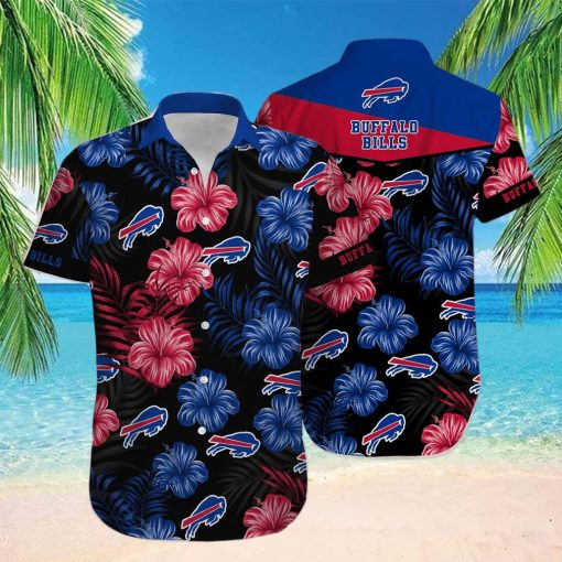 Buffalo Bills NFL Football Short Summer With Flower Graphic Hawaiian Shirt