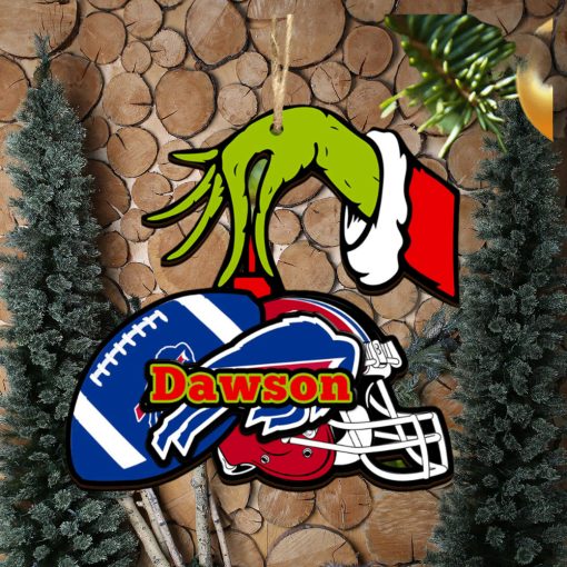 Buffalo Bills NFL Grinch Personalized Ornament SP121023100ID03