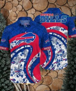 Buffalo Bills NFL Hawaii Shirt Floral Tropical Patterns Summer Hawaiian Shirt
