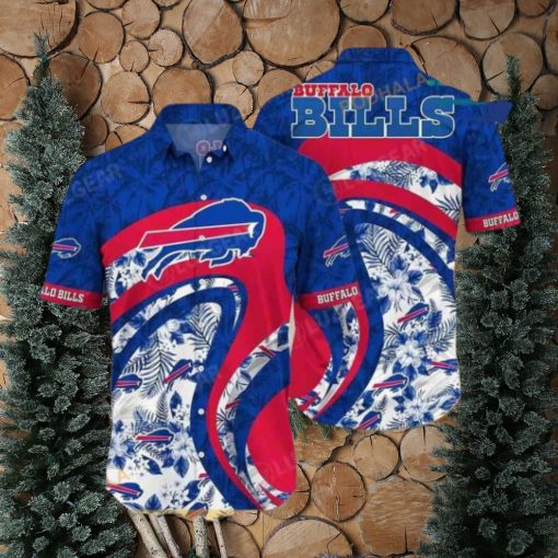 Buffalo Bills NFL Hawaii Shirt Floral Tropical Patterns Summer Hawaiian Shirt