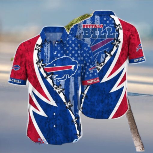 Buffalo Bills NFL Hawaiian Shirt Style Gift For Men Women